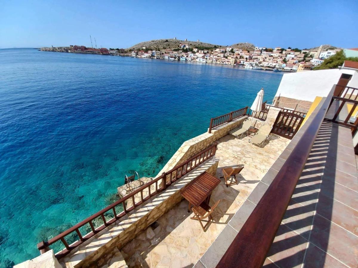 Villa Amalia Chalki Town Esterno foto