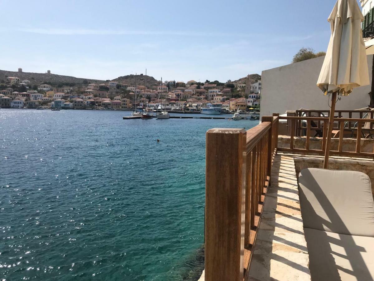 Villa Amalia Chalki Town Esterno foto